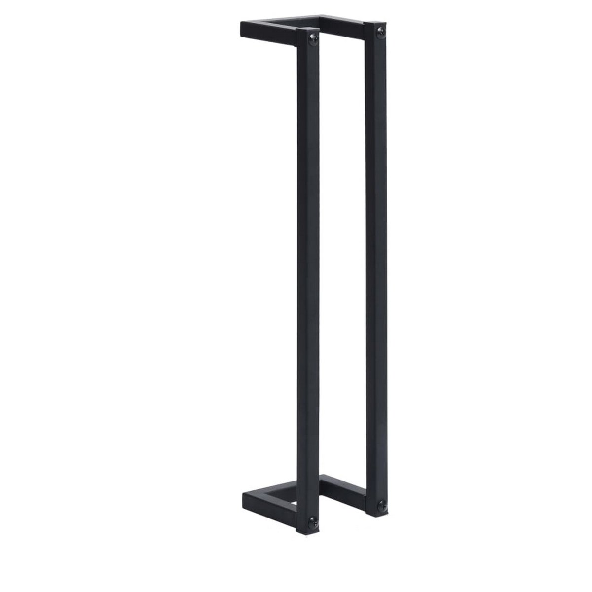 Picture of Benjara BM325813 23 in. Towel Rack with Vertical Tall Wall Mount Design&#44; Black Iron