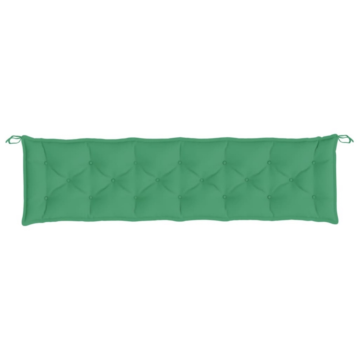 Picture of Benjara BM325608 79 in. Claire Outdoor Cushions for Bench & Tufted Green Oxford Fabric