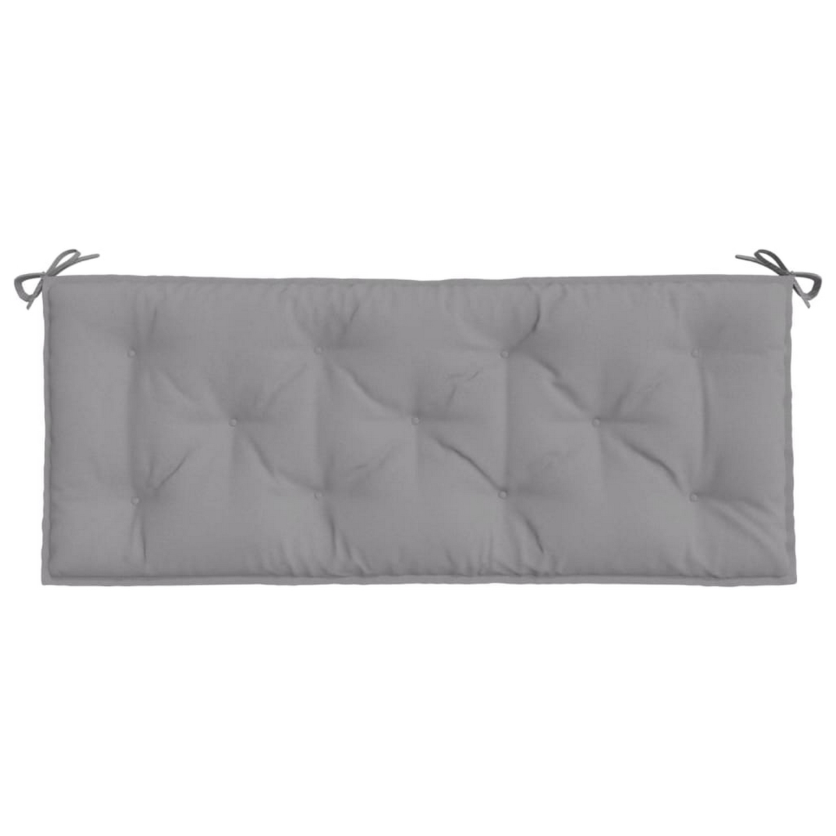 Picture of Benjara BM326237 47 in. Claire Outdoor Cushions for Bench & Tufted Gray Oxford Fabric