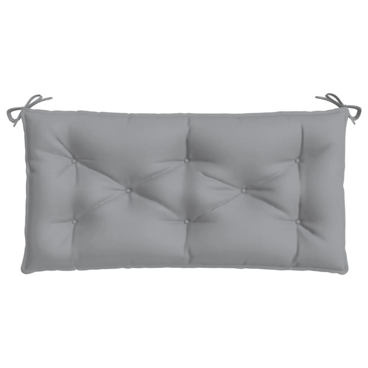 Picture of Benjara BM326397 59 in. Claire Outdoor Gray Garden Bench Cushions for Button Tufted Fabric