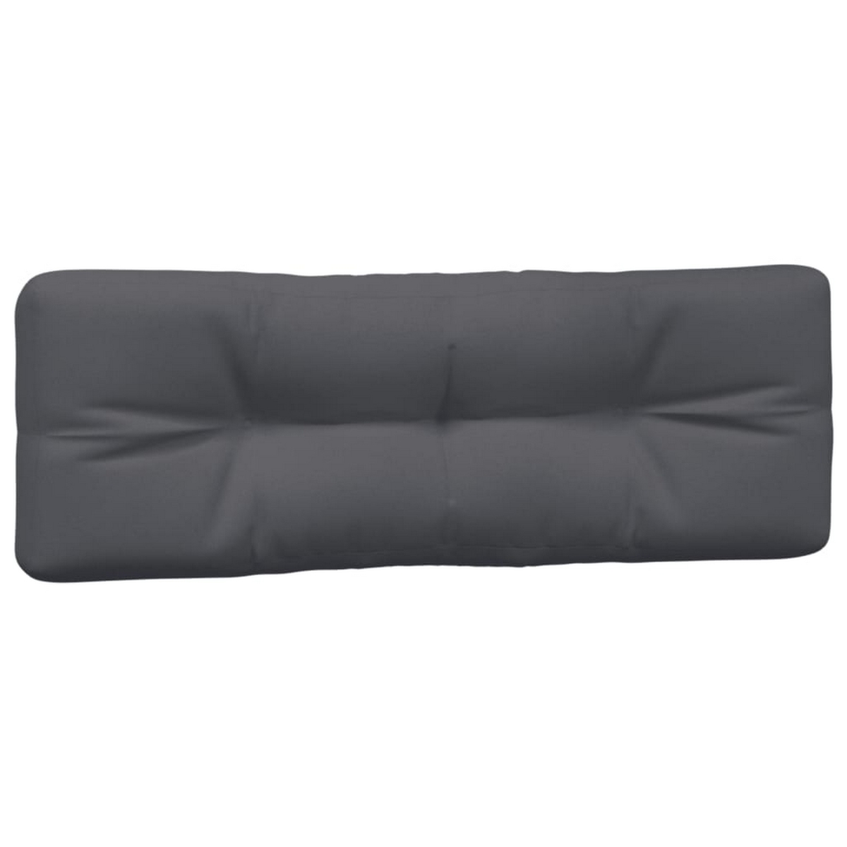 Picture of Benjara BM325610 47 in. 3 Piece Moni Outdoor Cushions for Bench&#44; Tufted Dark Gray Fabric
