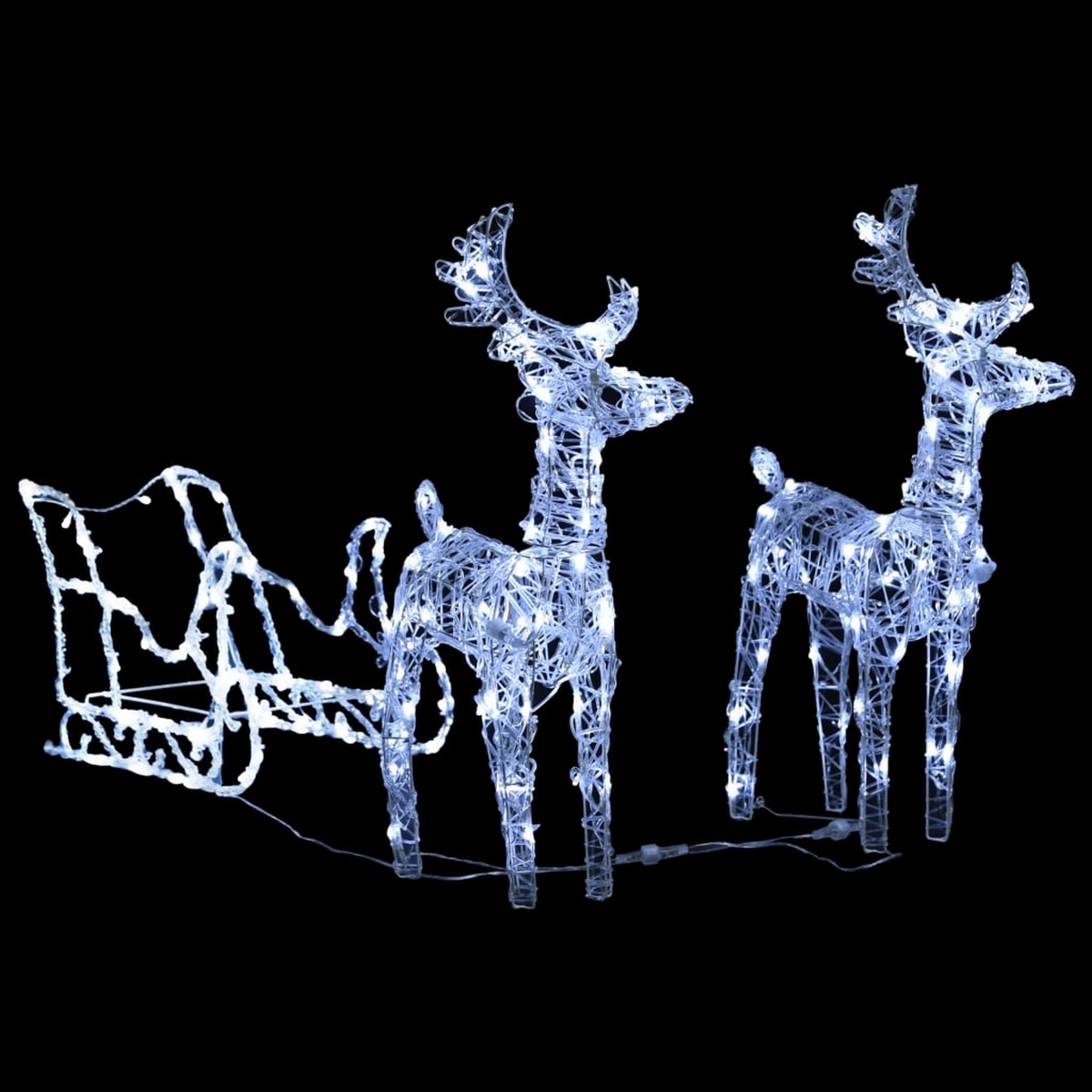 Picture of Benjara BM326428 Outdoor & Christmas Decoration with 160 Cool White LED