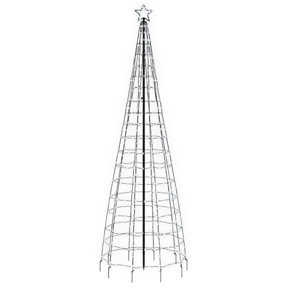 Picture of Benjara BM325906 118 in. Outdoor Cone Christmas Tree Light with 570 Cool White LED