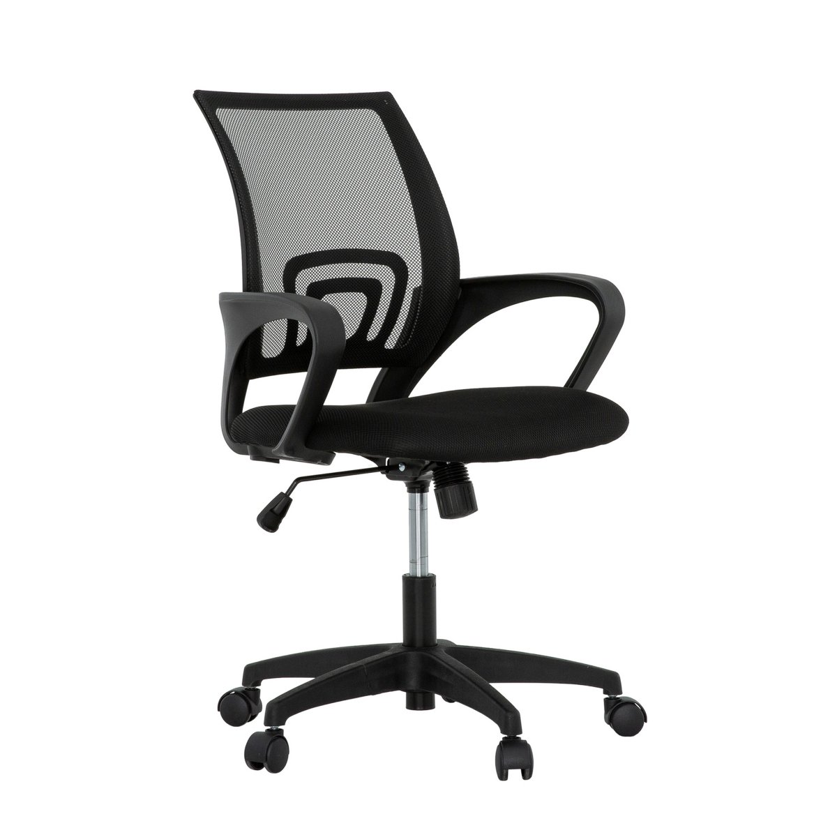 Picture of Benjara BM331998 35 in. Sely Rolling Office Chair - Adjustable Height & Black Mesh