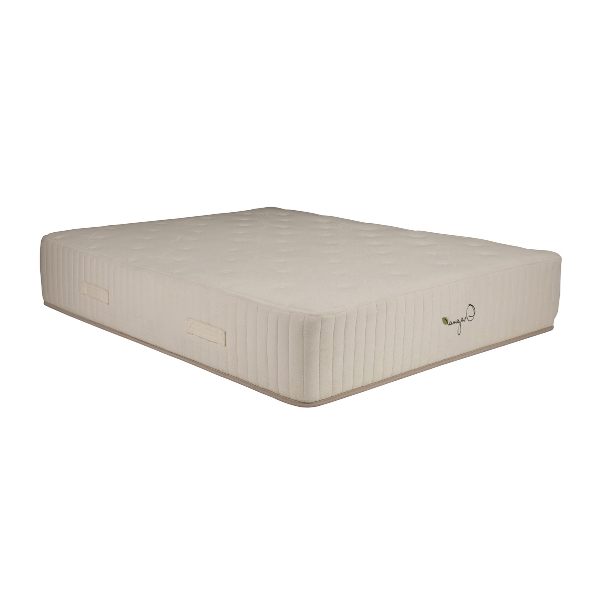 Picture of Benjara BM331999 12 in. Wils Mattress - Pocket Spring Super Plush Organic Latex&#44; Beige - Queen Size