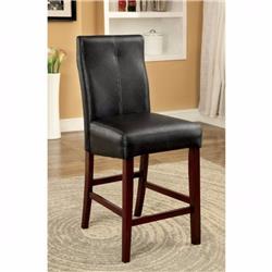 Picture of Benzara BM131339 Bonneville II Contemporary Counter Height Chair&#44; Black - Set of 2