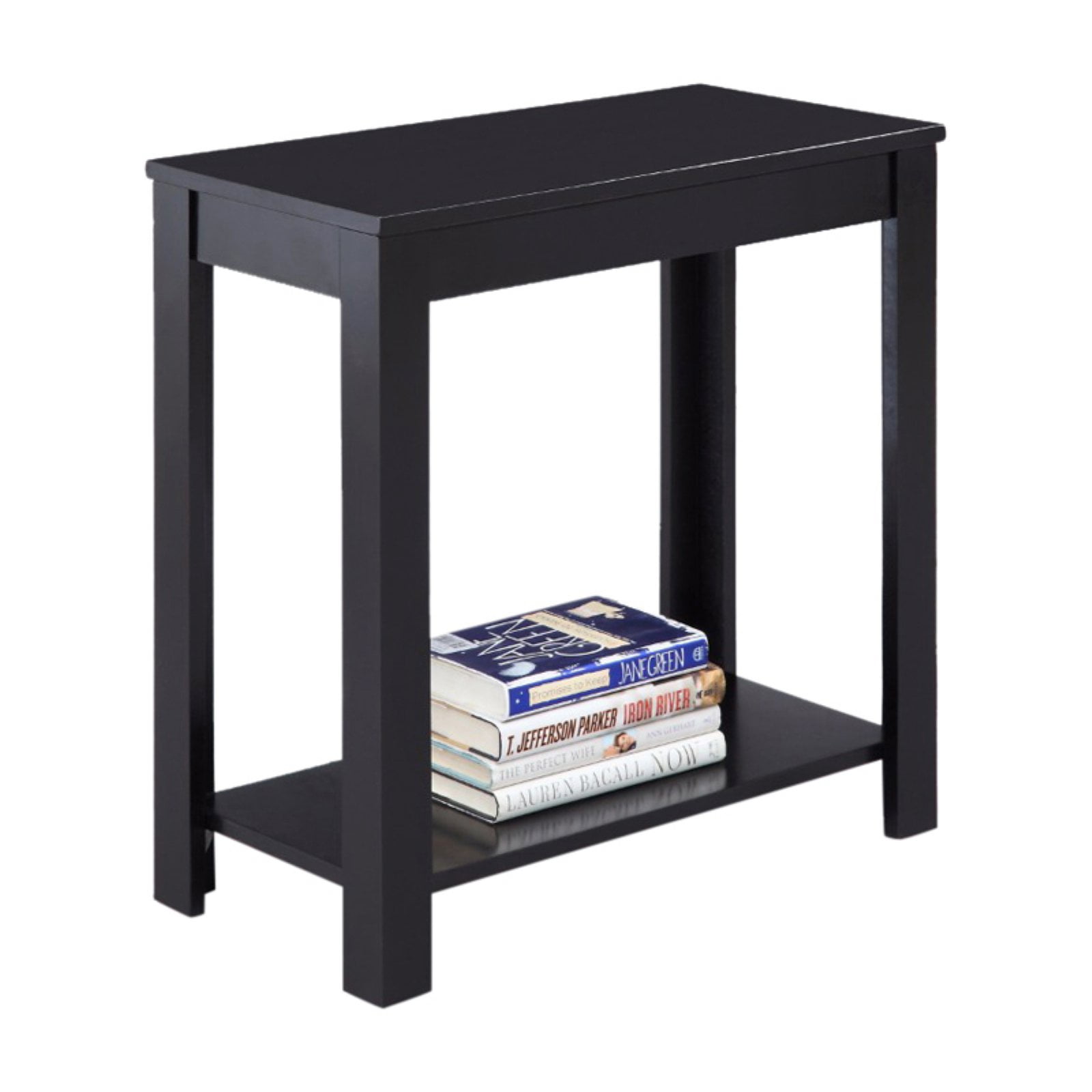 Picture of Benzara BM157885 Minimalistic Designed Wooden Chairside Table&#44; Black