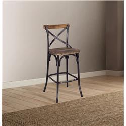 Picture of Benzara BM152029 Bar Chair&#44; Black
