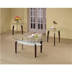 Picture of Benzara BM156190 24 x 24 x 24 in. Sturdy Contemporary Occasional Table Set&#44; 3 Piece
