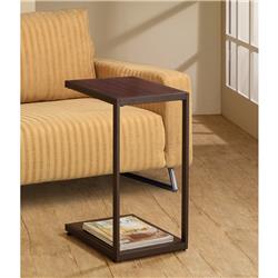 Picture of Benzara BM160097 23.75 x 12 x 19.75 in. Stylish Rectangular Wooden Snack Table&#44; Brown