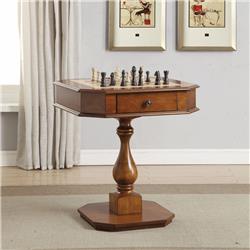 Picture of Benzara BM157305 Modish Game Table&#44; Cherry