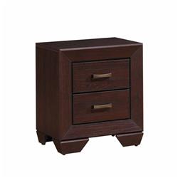Picture of Benzara BM172131 27 x 23.5 x 16.5 in. Side Night Stand - Dark Cocoa Brown