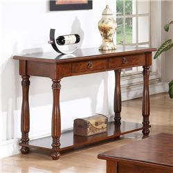 Picture of Benzara BM171399 29 x 48 x 18 in. Wooden Console Table&#44; Brown