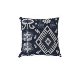 Picture of Benzara BM177990 Contemporary Style Throw Pillows, Navy Blue - Set of 2 - 2 x 18 x 18 in.