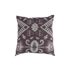 Picture of Benzara BM177991 Contemporary Style Throw Pillows&#44; Purple&#44; White - Set of 2 - 2 x 22 x 22 in.