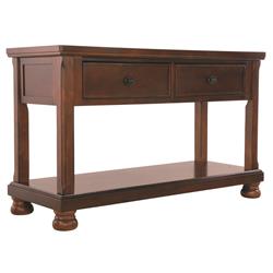 Picture of Benjara BM207223 Wooden Console Table with Bun Feet & Storage Space&#44; Brown