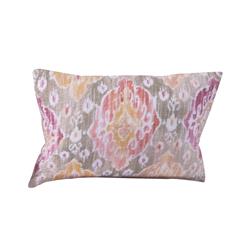 Picture of Benjara BM219411 Fabric Pillow Sham with Medallion Pattern & Side Zipper&#44; Multi Color - 3 x 10 x 12 in.