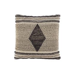 Picture of Benjara BM226988 20 x 20 in. Cotton Accent Pillow with Beaded Texture&#44; Cream & Gray - Set of 4