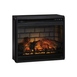 Picture of Benjara BM227444 23.75 in. Metal Fireplace Inset with 7 Level Temperature Setting&#44; Black