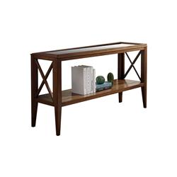 Picture of Benzara BM252435 29 x 16 x 54 in. Sofa Table with Tapered Legs&#44; Dark Oak Brown