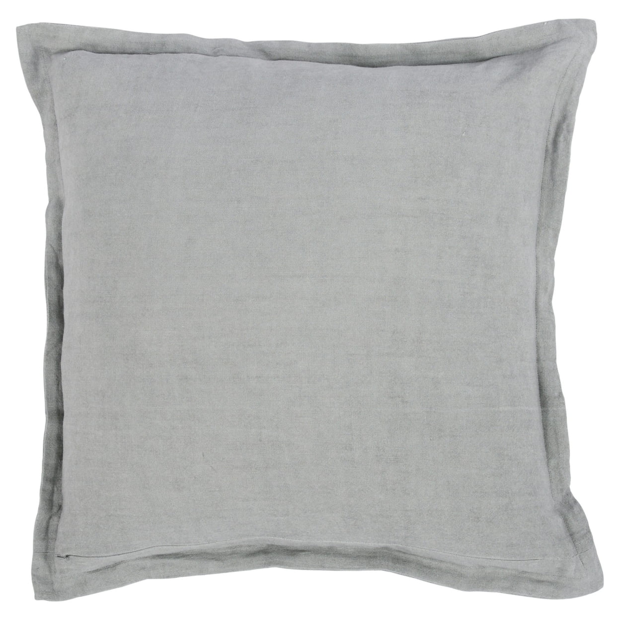 Picture of Benjara BM283471 22 x 22 in. Pixie Square Soft Fabric Accent Throw Pillow with Flange Edges - Gray