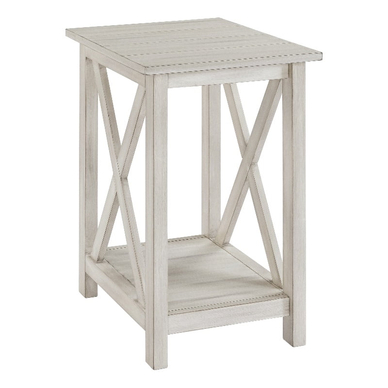 Picture of Boraam 77408 Jamestown Side Table&amp;#44; Antique Whitewash