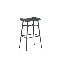 Picture of Boraam 80744 Round Carson Backless Barstool&#44; Gray - Set of 2