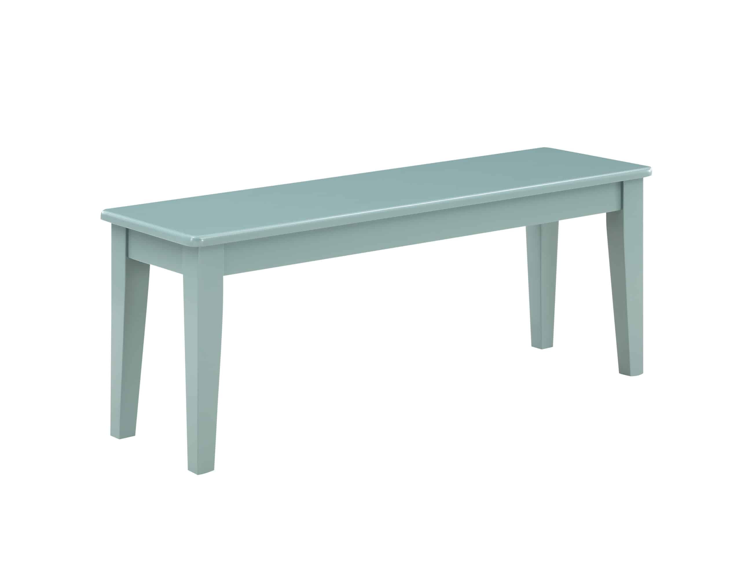 36736 44 x 18 x 15 in. Colorado Dining Bench, Blue