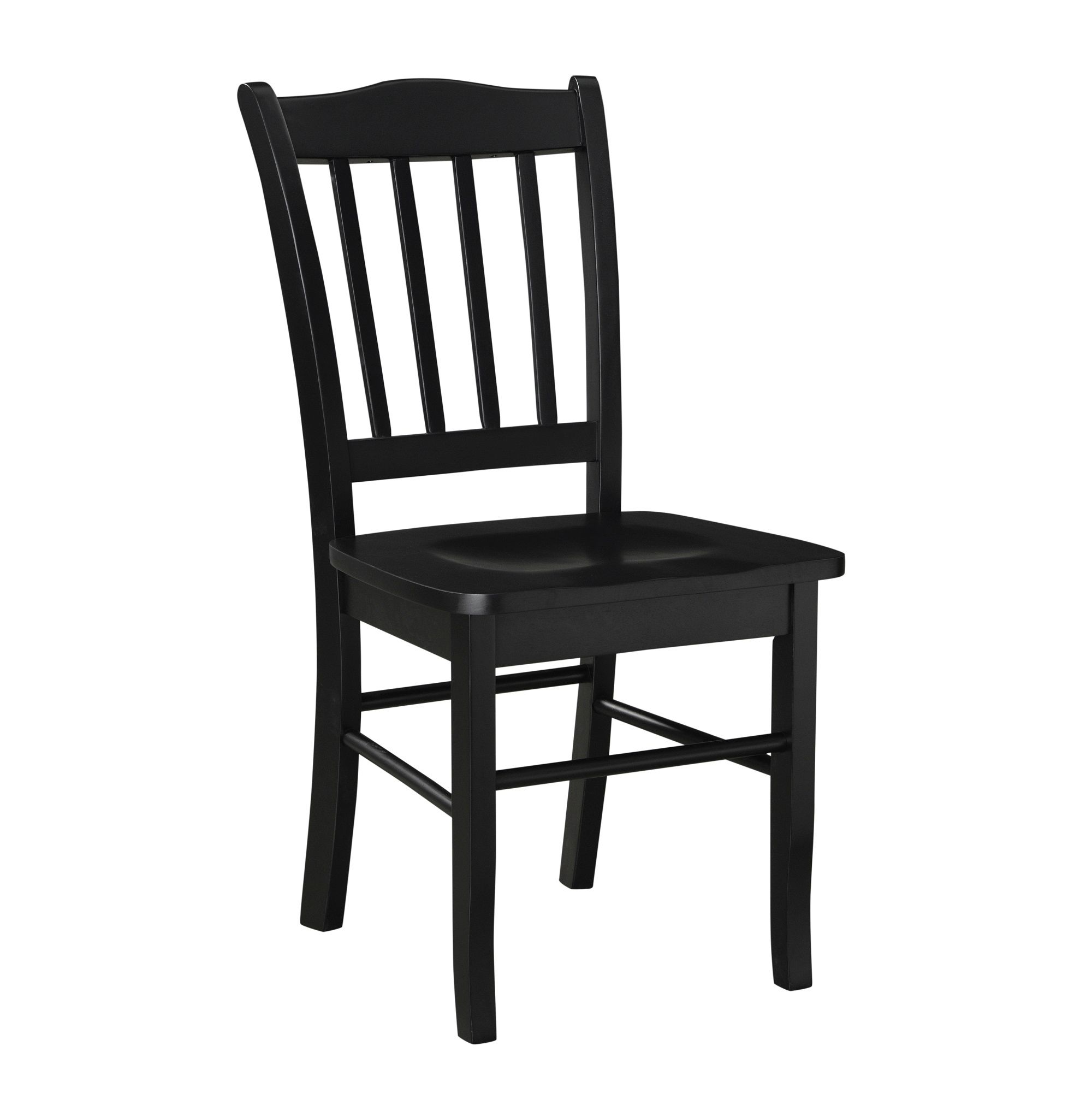 30236 Shaker Dining Chairs, Black - Set of 2