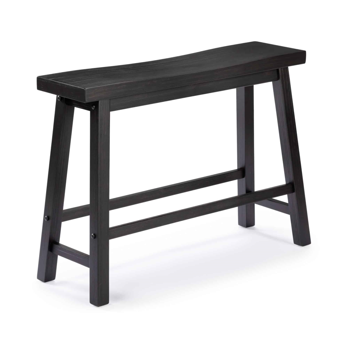 75425 Sonoma Backless Bench - Black Charcoal