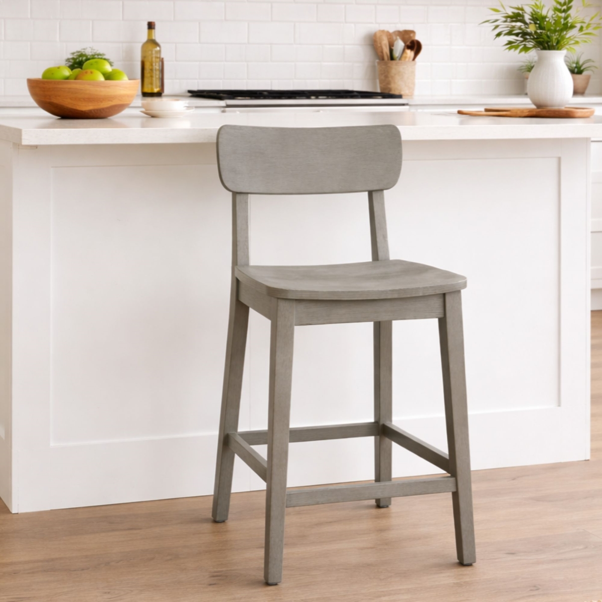 88824 Torino Wood Counter Stool - Fallen Rock
