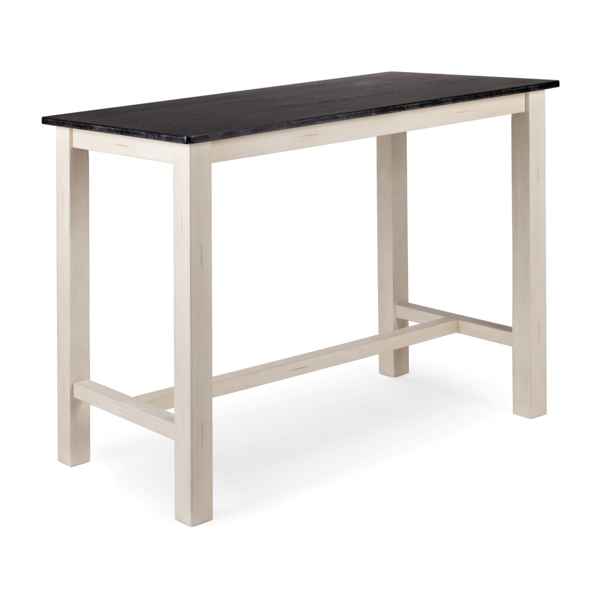 75136 Sonoma Pub Table - Antique White/European Black
