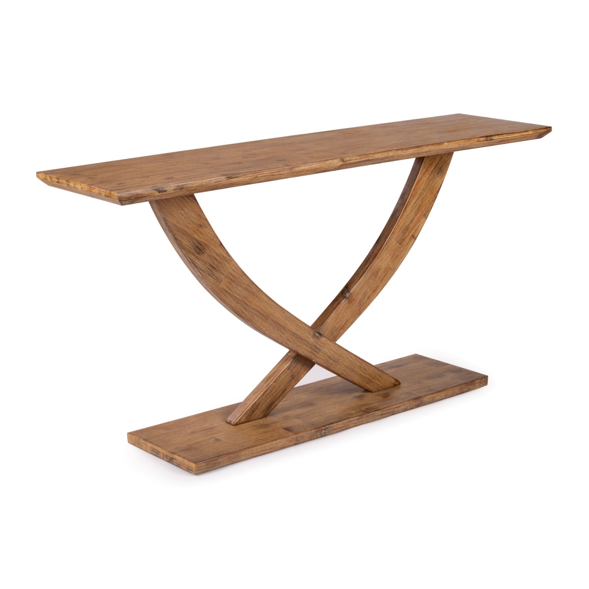 77349 Rasmus Console Table - Barnwood Wire-Brush