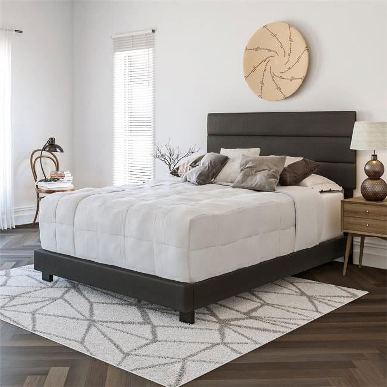 NPBL934QN Nola Upholstered Platform Bed -  Boyd Sleep