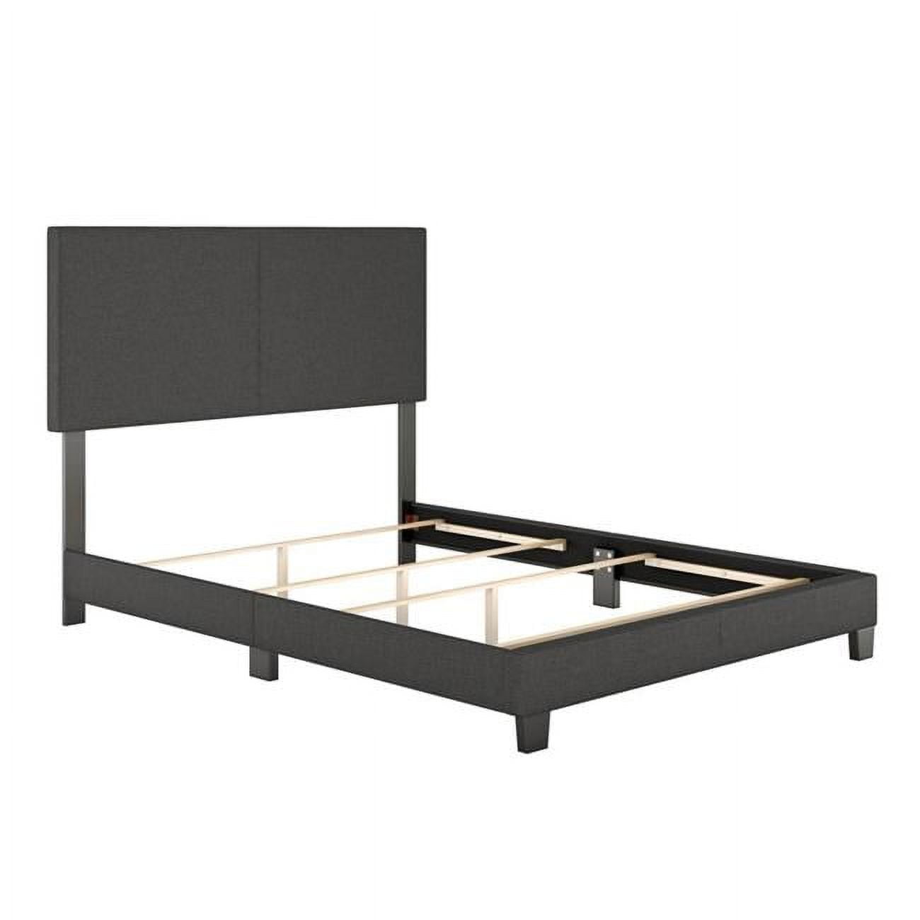 MIL896DB Mateo Linen Upholstered Platform Bed -  Boyd Sleep