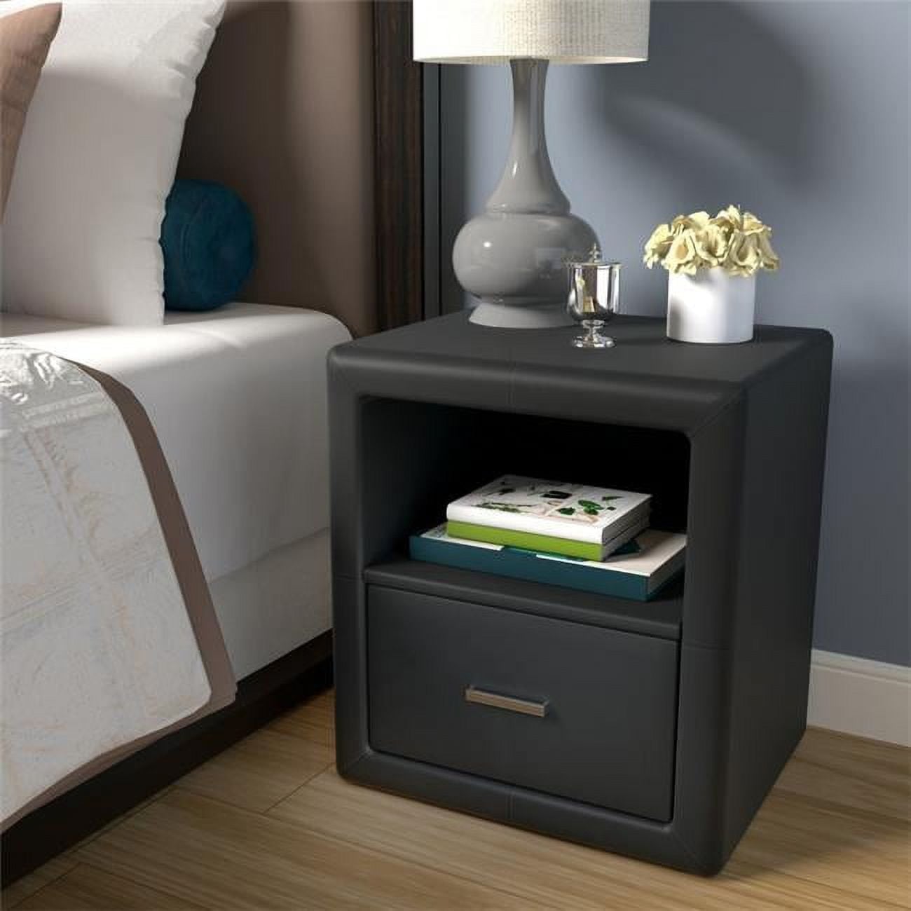 LONSBK156 Leigh Low Profile Nightstand