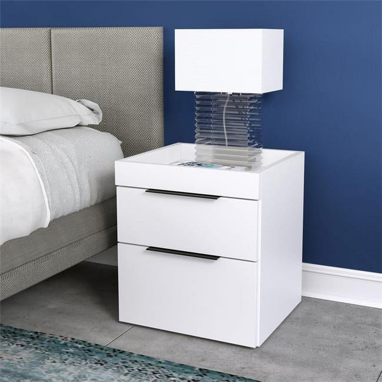 Callie Low Profile Bedroom Nightstand