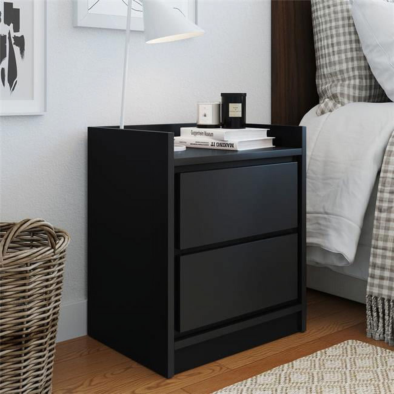 ADNSBK166 Amelia Low Profile Nightstand