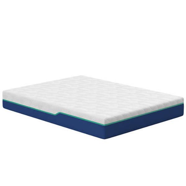 IMIF8310EK 10 in. Hybrid Innerspring Mattress, White & Blue -  Boyd Specialty Sleep