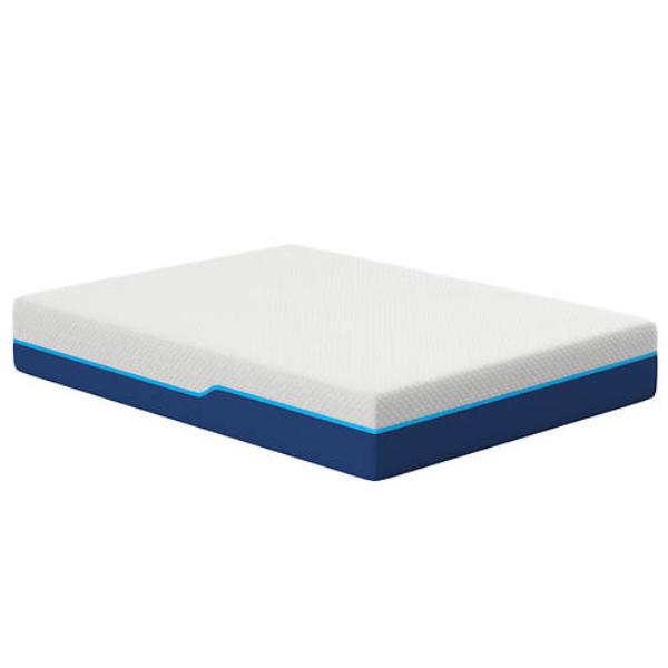 IMIF8312TXL 12 in. Hybrid Innerspring Mattress, White & Blue -  Boyd Specialty Sleep