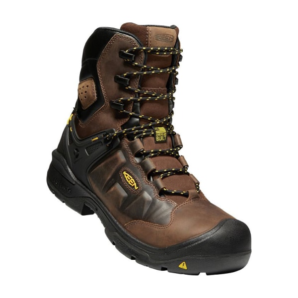 81174494 Dover Insulated Waterproof Carbon-Toe Work Boots for Men - Dark Earth & Black - Size 11.5 - Medium -  Keen Utility