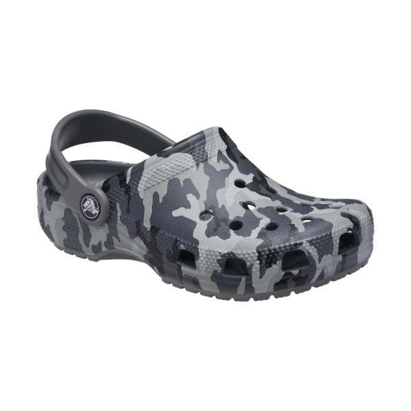 60592990 Classic Camo Clogs for Kids - Size 11 Kids -  Crocs