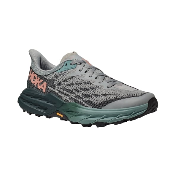 81158641 Speedgoat 5 Trail Running Shoes for Ladies - Harbor Mist & Spruce - Size 7.5M -  Hoka