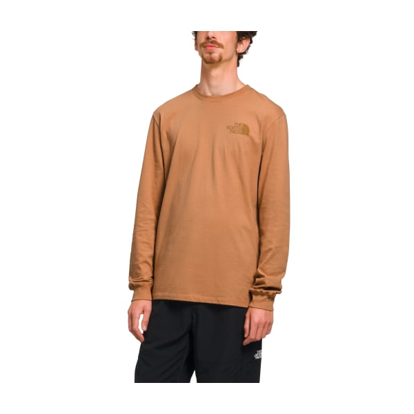 81164535 Hit Graphic Long-Sleeve T-Shirt for Men - Almond Butter - Large -  The North Face