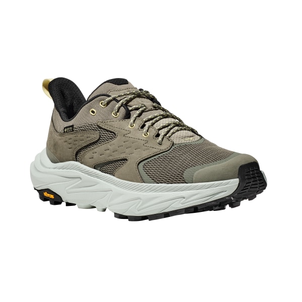 81158768 Mens Anacapa 2 Low GTX Waterproof Hiking Shoes - Olive Haze & Mercury - Size 8M -  Hoka