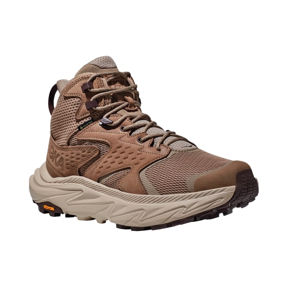 81158778 Anacapa 2 Mid GTX Waterproof Hiking Boots for Men - Dune & Oxford Tan - Size 8 - Medium -  Hoka