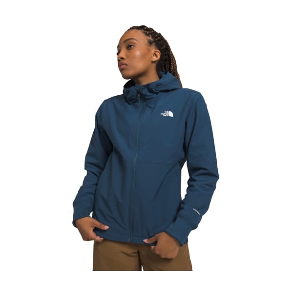 81161673 Shelbe Raschel Long-Sleeve Hoodie for Ladies - Shady Blue - Extra Large -  The North Face