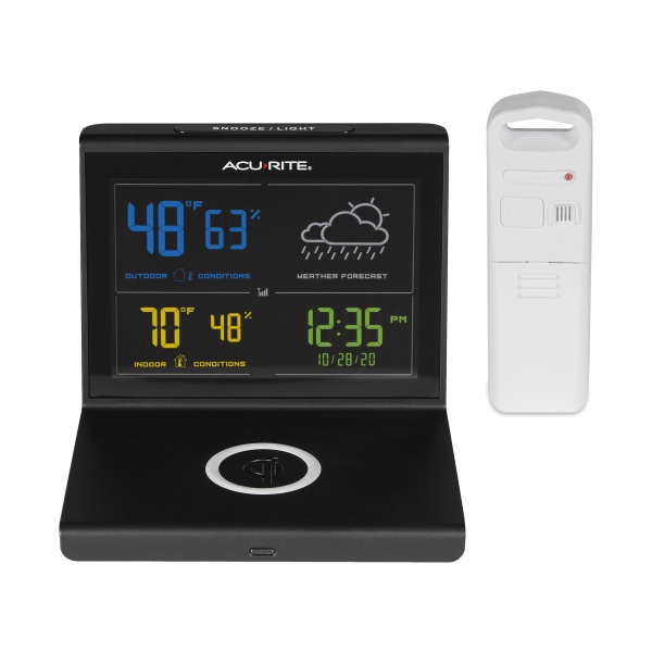 AcuRite 22635415 Weather Forecaster with Wireless Charging Pad -  ACUIRETE