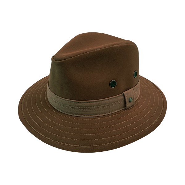 Kanut Sports Covington Safari Sun Hat - Chocolate L -  SS22M09-CHO-L