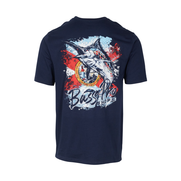 81155724 Bass Pro Shops Florida Marlin Graphic Short-Sleeve T-Shirt for Men - Navy - 3XL -  World Wide Sportsman